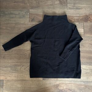 Free People Ottoman Slouchy Tunic Sweater, Black